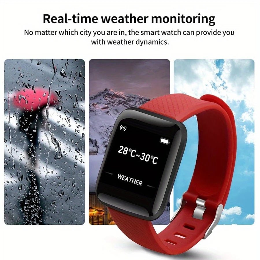 Smart Fitness Watch – Heart Rate & Message Alerts - Astrashop