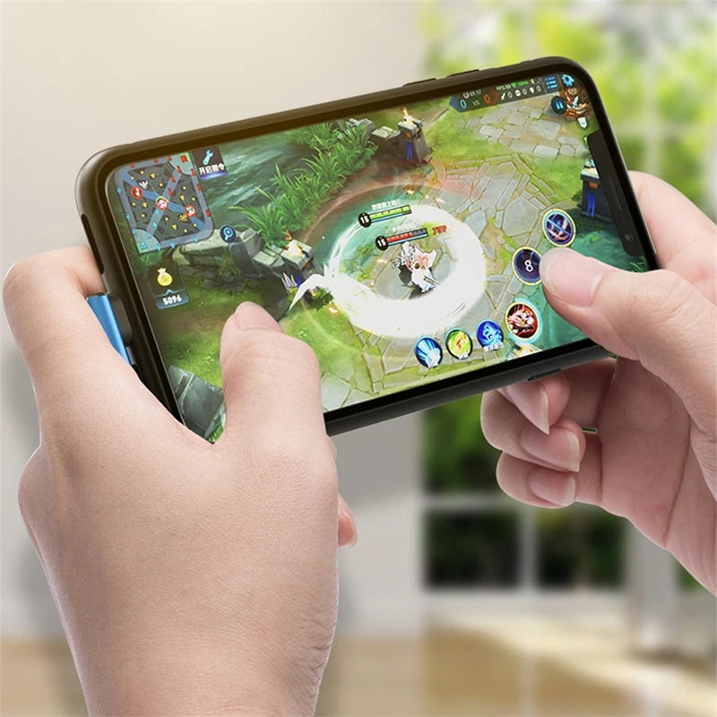 90 Degree Elbow Fast Charging USB Cable for iPhone 13 14 Pro Max 11 12 mini X XR XS 6S 7 8 Plus No-Blocking Gaming Charger Cable