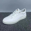 Men's Genuine Leather Training Sneakers – Breathable & Anti-Slip