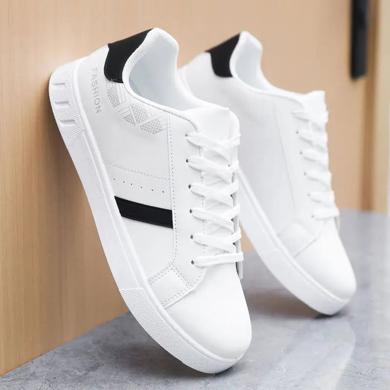 Men's Casual Skateboarding Sneakers – Breathable Flat Shoes (Sizes 39-48)