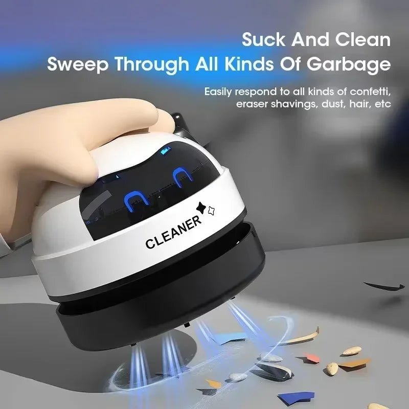 Mini Desk Vacuum Cleaner – USB Rechargeable - Astrashop
