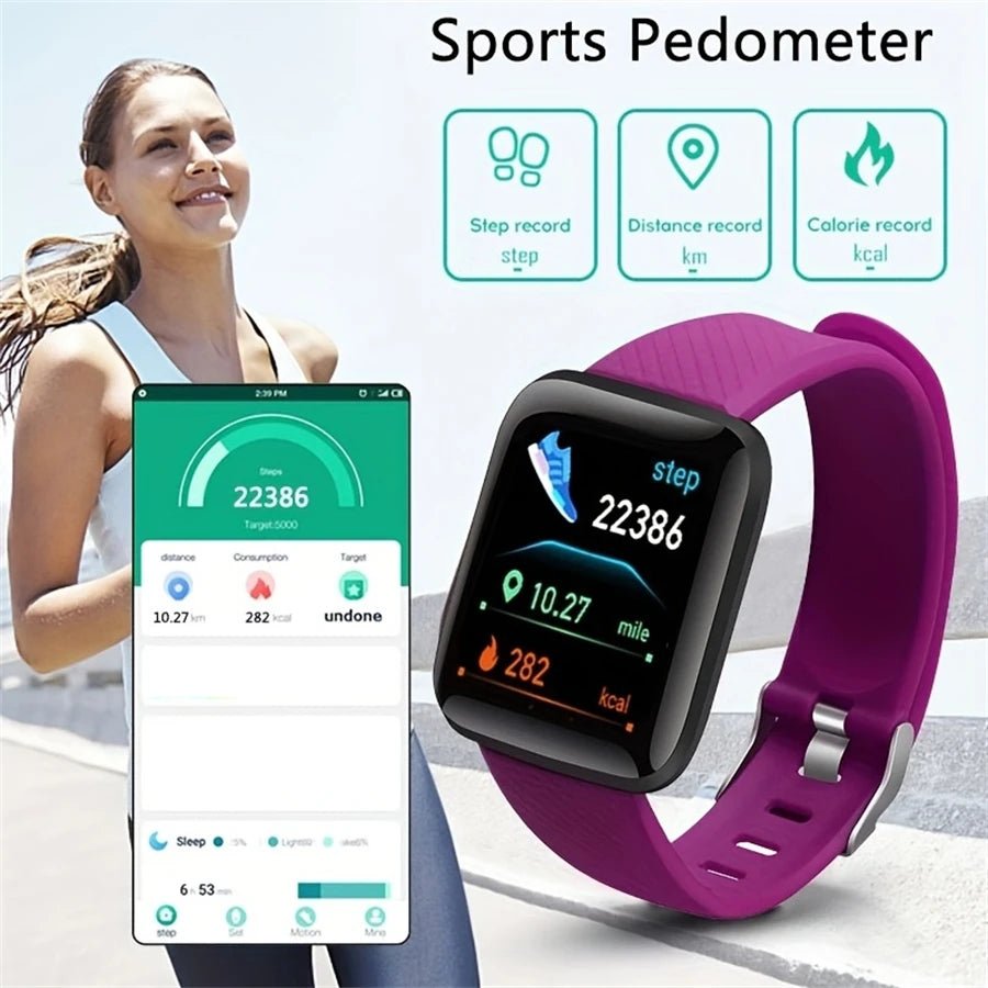 Smart Fitness Watch – Heart Rate & Message Alerts - Astrashop