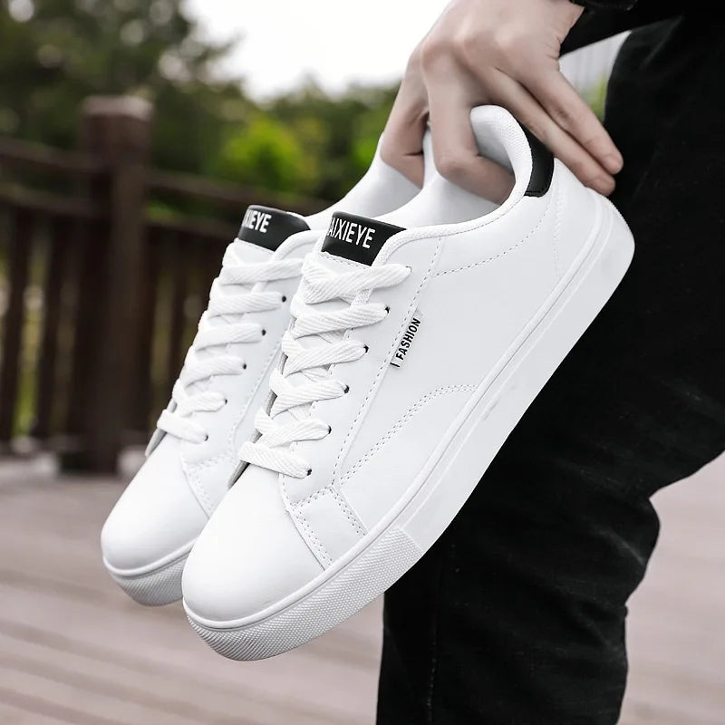 Men's Casual Skateboarding Sneakers – Breathable Flat Shoes (Sizes 39-48)