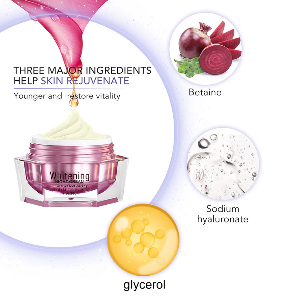 AILKE Whitening Face Cream – Hyaluronic Acid Moisturizer