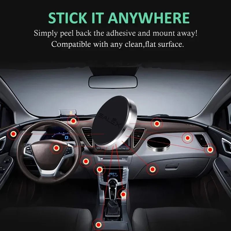 Magnetic Car Phone Holder – Universal Dashboard Mount - Astrashop