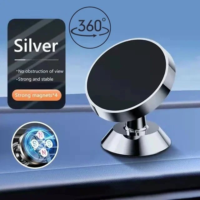 Magnetic Car Phone Holder – Universal Dashboard Mount - Astrashop
