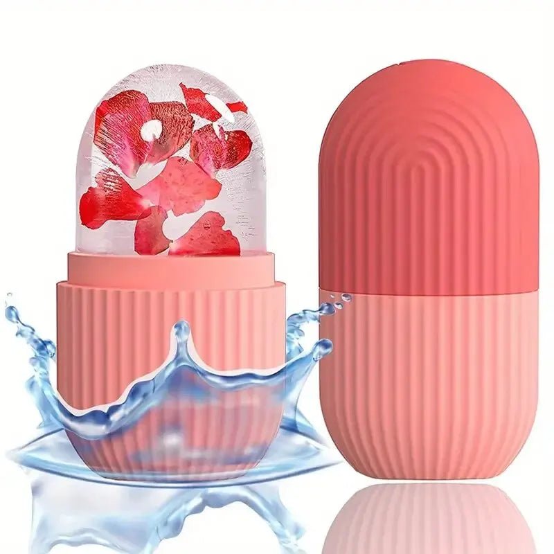 Ice Glow Face Massager – Lifting & Contouring Roller - Astrashop