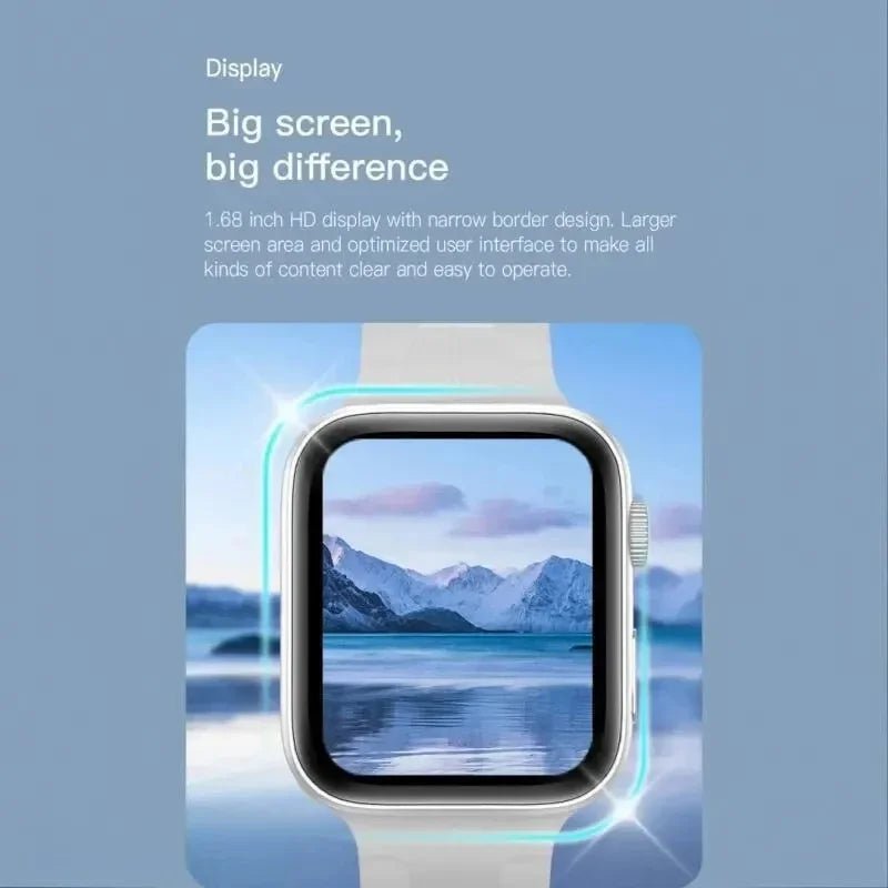 2025 New Smartwatch For Men Android IOS Phone 1.73" Screen Bluetooth Call Blood Oxygen Pressure Monitoring Smart Watch Women - Astrashop