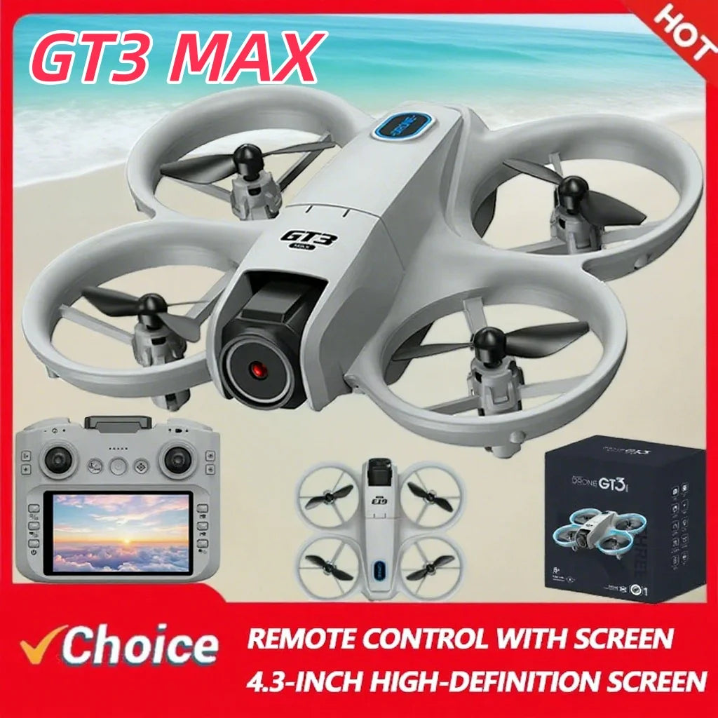 GT3 MAX 8K Drone – RC Quadcopter with HD Camera