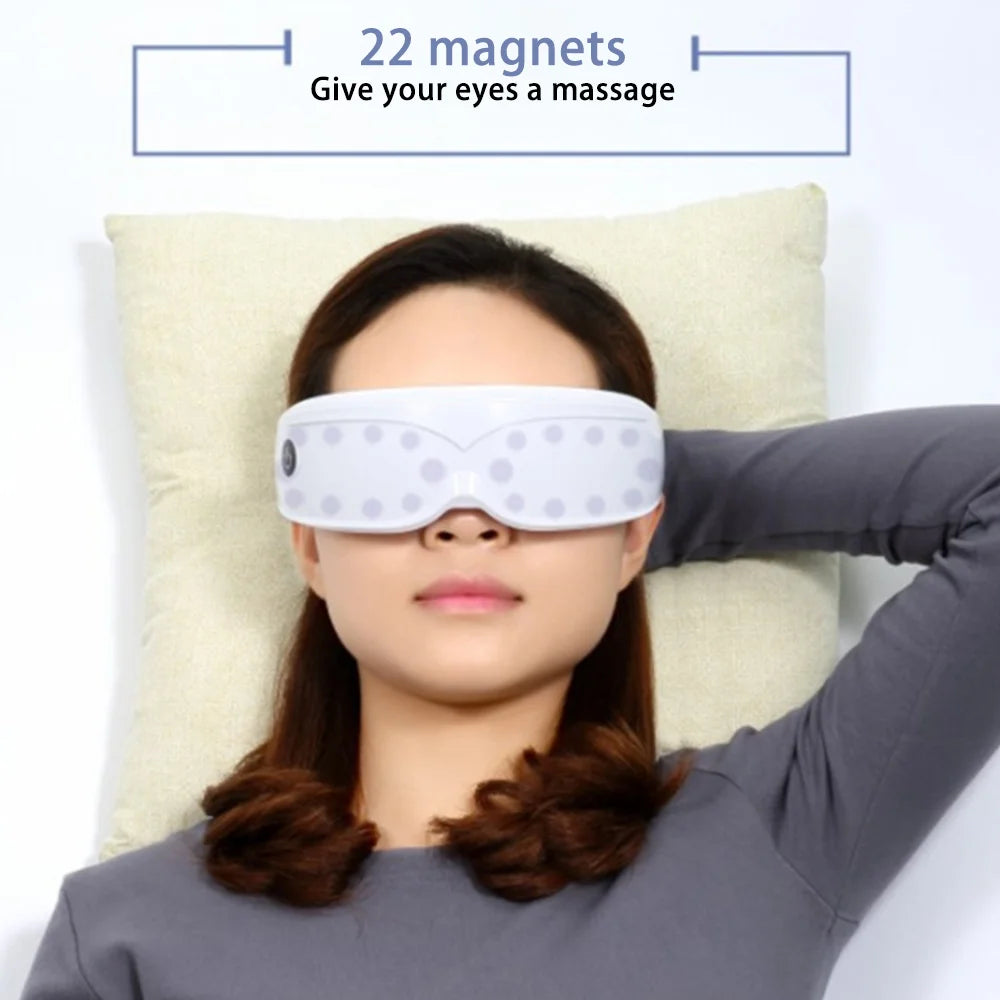 Eye Massager – 9 Modes, Vibration & Magnetic Therapy