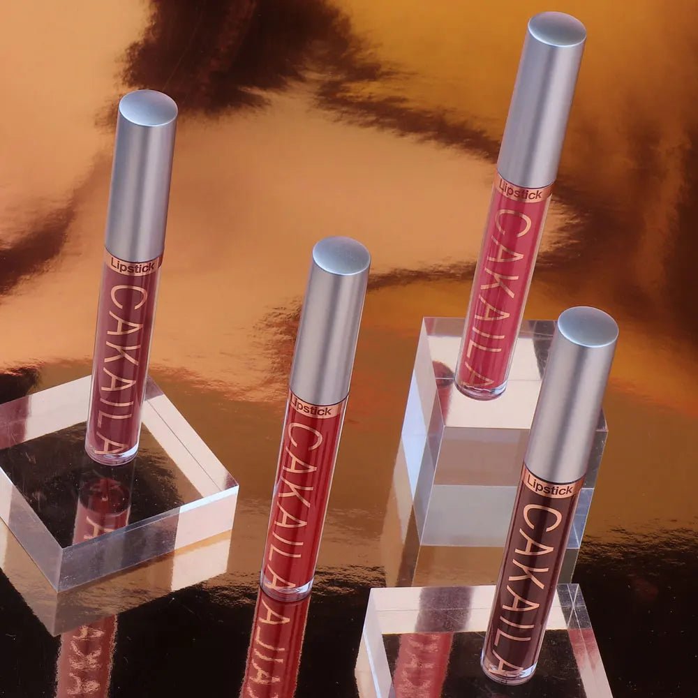 Velvet Matte Lip Gloss Set – 6 Long-Lasting Shades - Astrashop