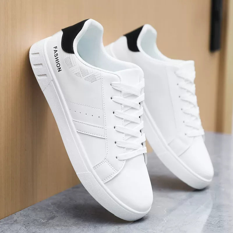 Men's Casual Skateboarding Sneakers – Breathable Flat Shoes (Sizes 39-48)