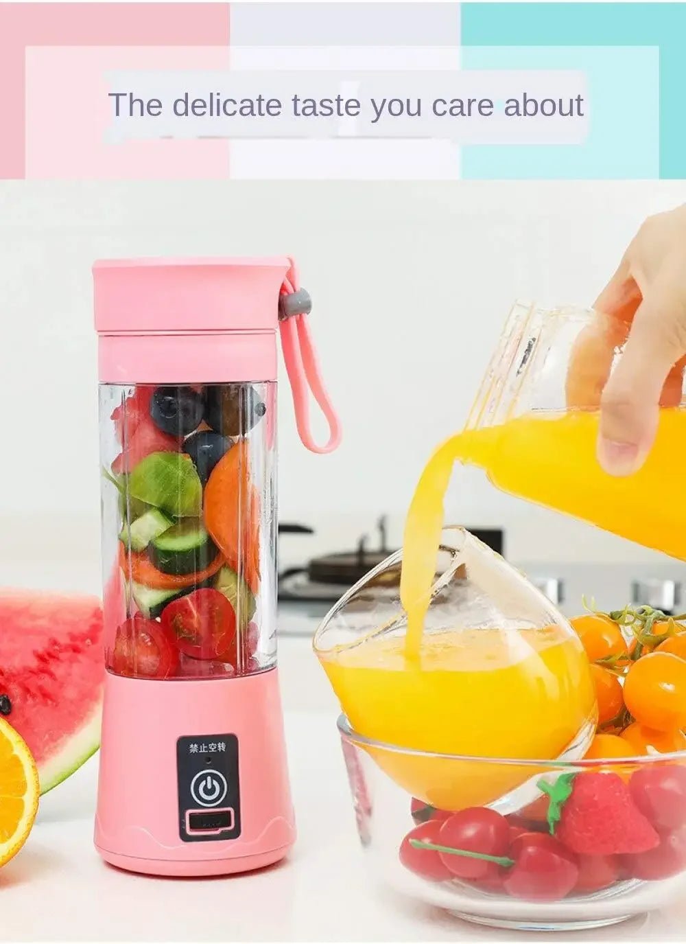 Portable Electric Juicer – USB Smoothie & Citrus Blender - Astrashop