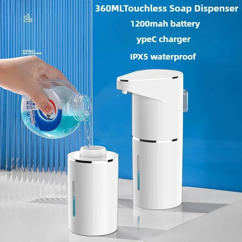Touchless Soap Dispenser – Automatic Sensor Foam Pump - Astrashop
