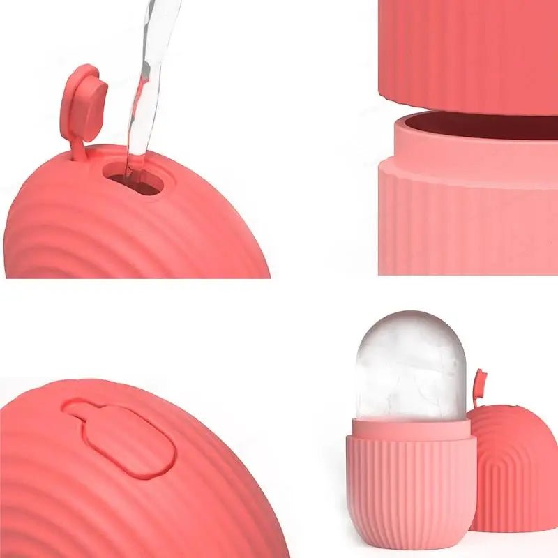 Ice Glow Face Massager – Lifting & Contouring Roller - Astrashop