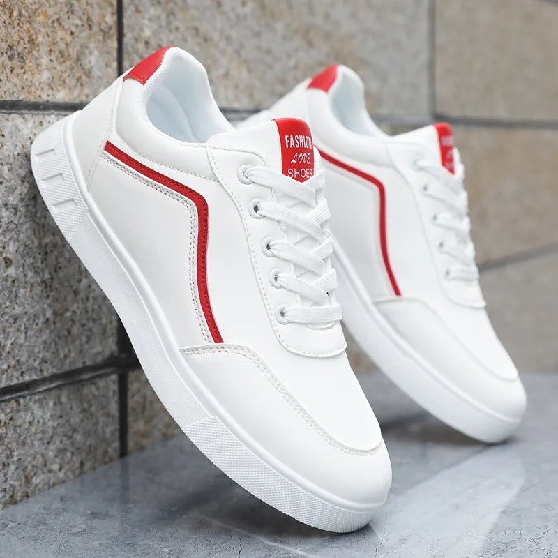 Men's Casual Skateboarding Sneakers – Breathable Flat Shoes (Sizes 39-48)