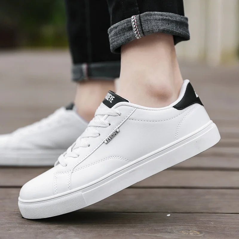 Men's Casual Skateboarding Sneakers – Breathable Flat Shoes (Sizes 39-48)